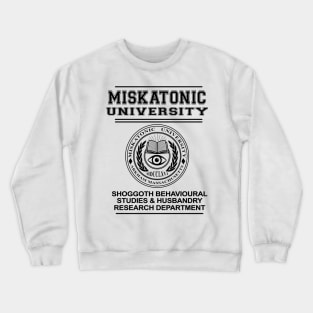 Miskatonic University Shoggoth research department - HP Lovecraft Crewneck Sweatshirt